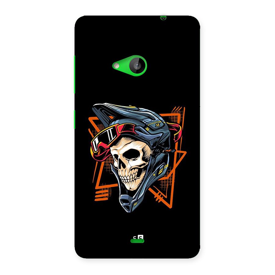 Skull Helmet Back Case for Lumia 535