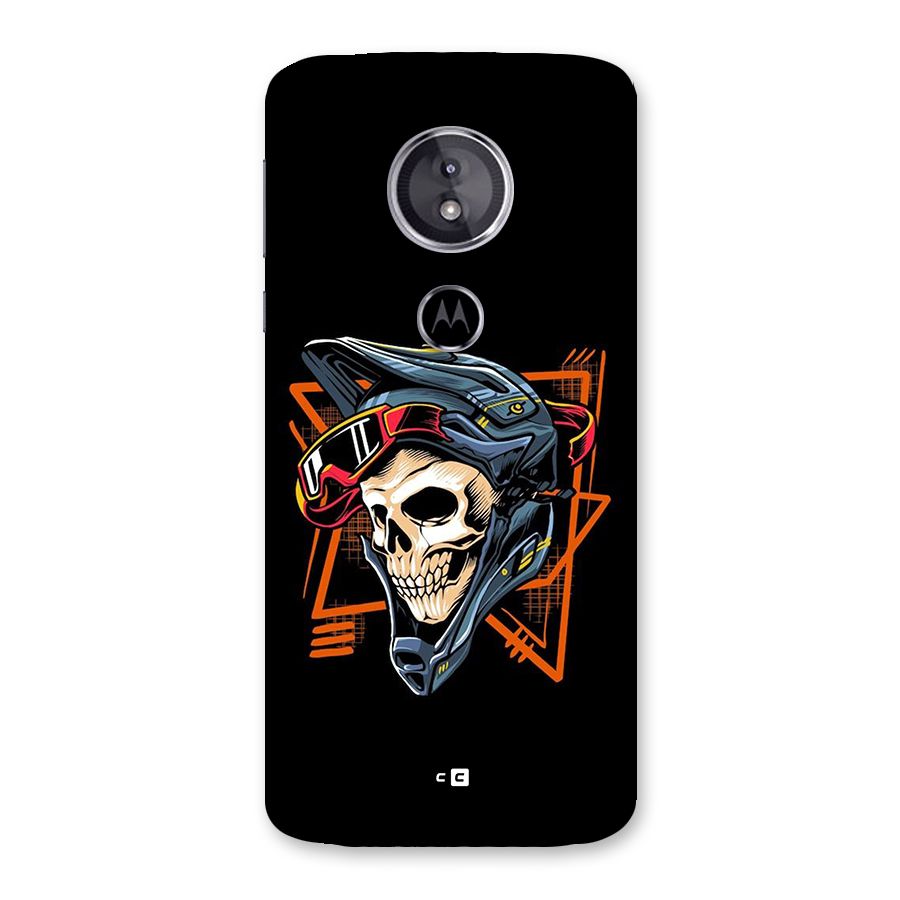 Skull Helmet Back Case for Moto E5