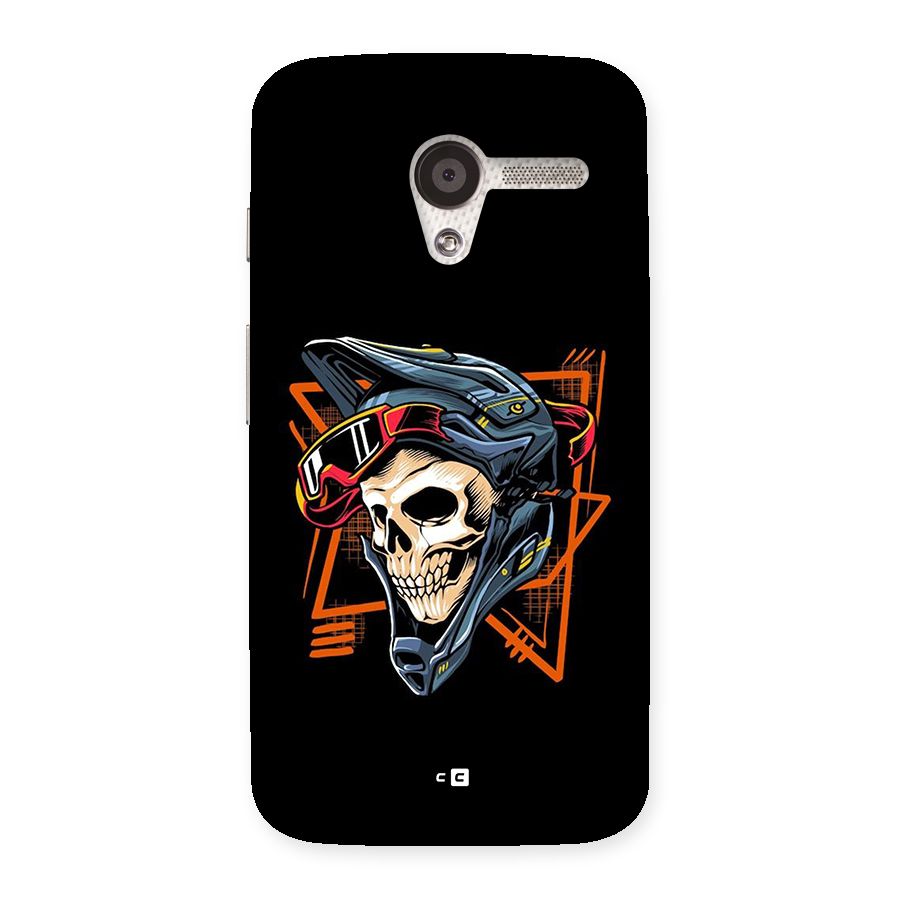 Skull Helmet Back Case for Moto X