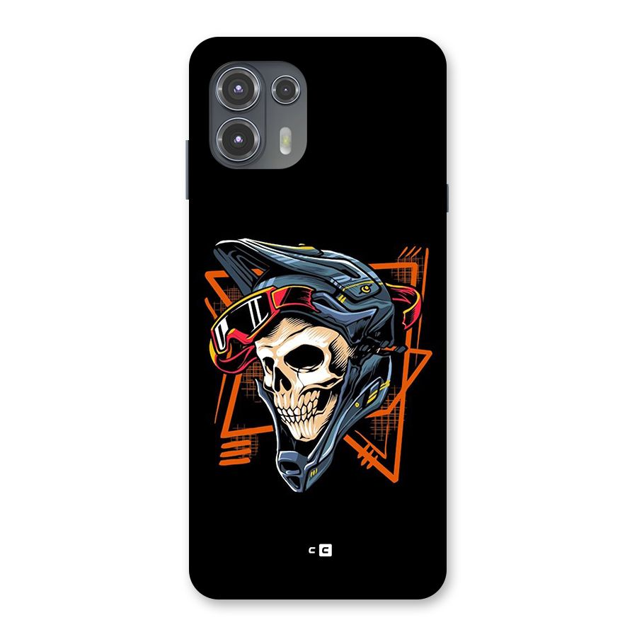 Skull Helmet Back Case for Motorola Edge 20 Fusion