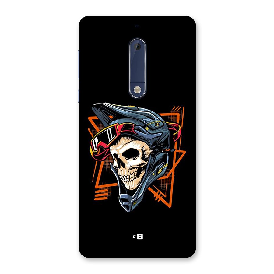 Skull Helmet Back Case for Nokia 5