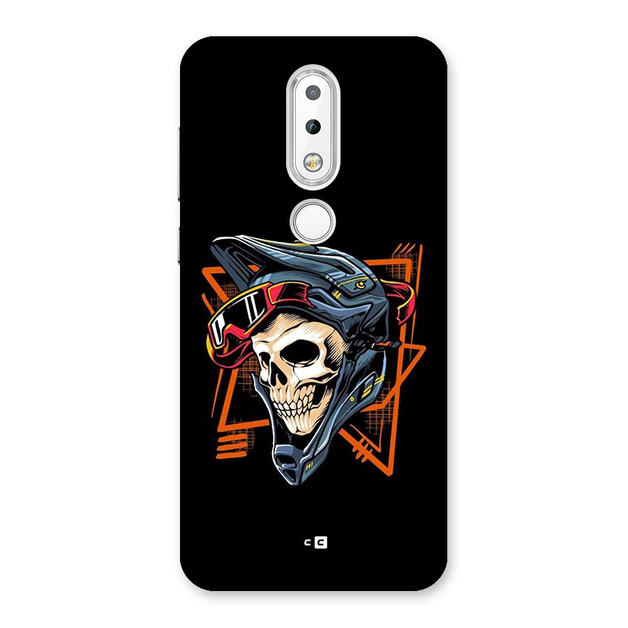 Skull Helmet Back Case for Nokia 6.1 Plus