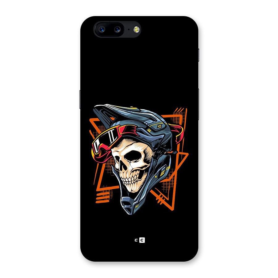 Skull Helmet Back Case for OnePlus 5