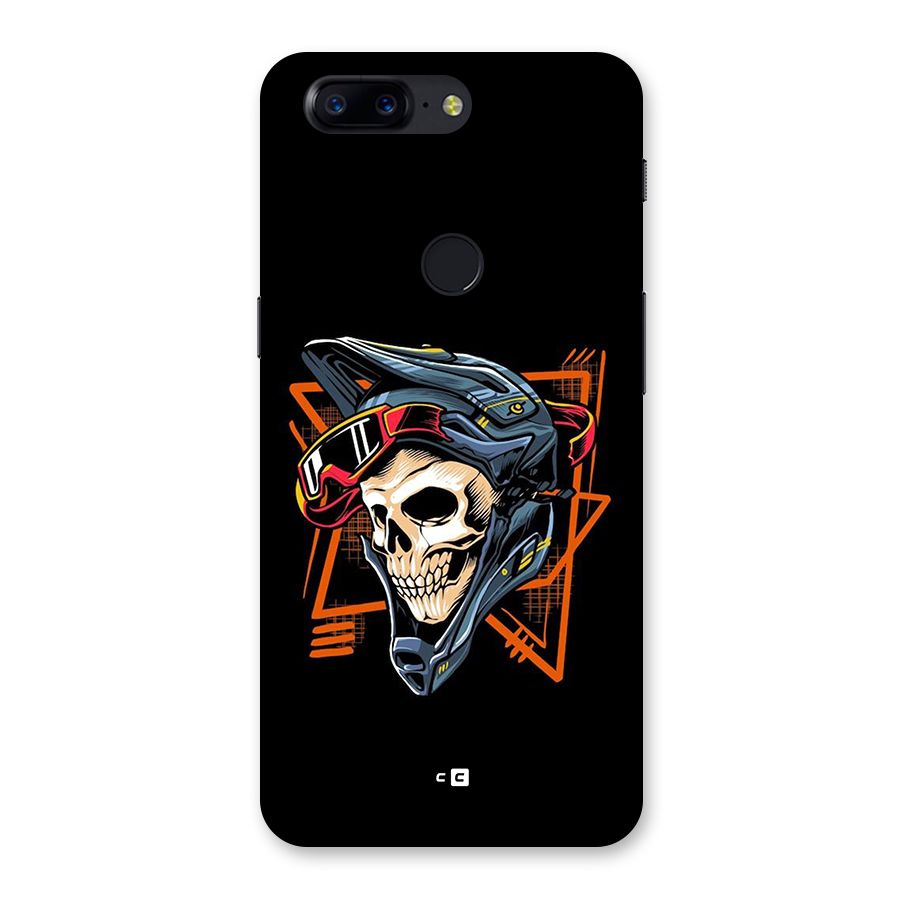 Skull Helmet Back Case for OnePlus 5T