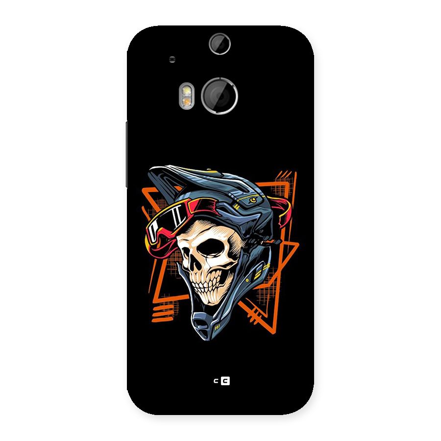 Skull Helmet Back Case for One M8