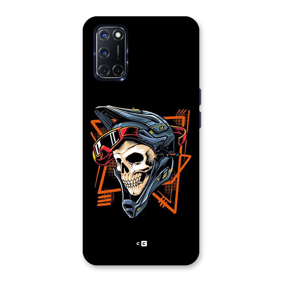 Skull Helmet Back Case for Oppo A52