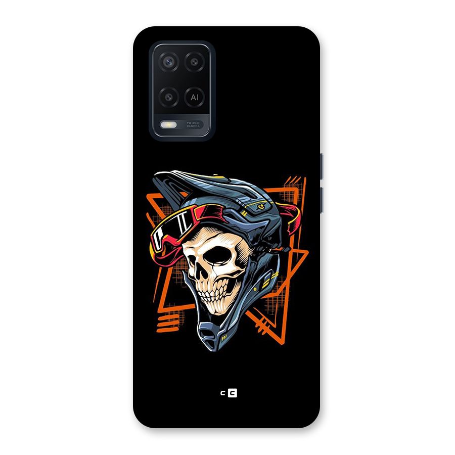 Skull Helmet Back Case for Oppo A54