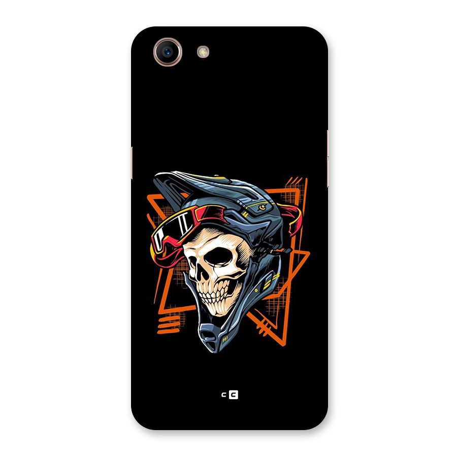 Skull Helmet Back Case for Oppo A83 (2018)