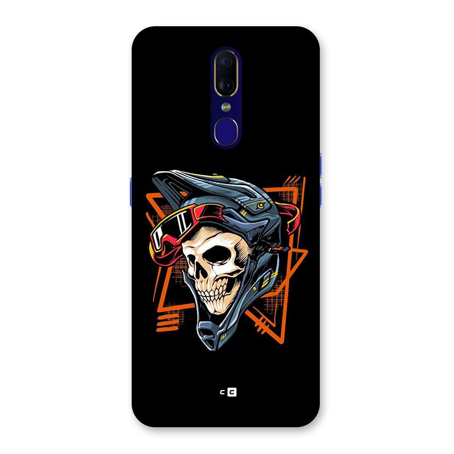 Skull Helmet Back Case for Oppo A9