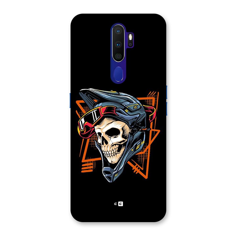Skull Helmet Back Case for Oppo A9 (2020)