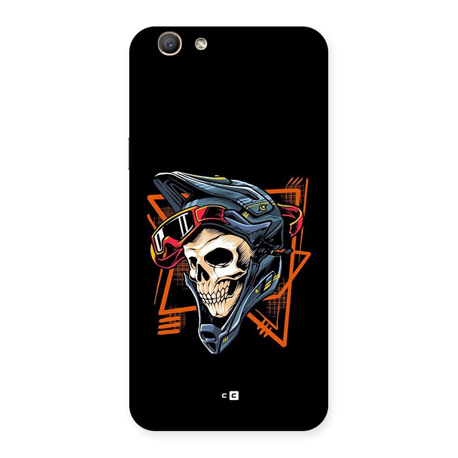 Skull Helmet Back Case for Oppo F1s