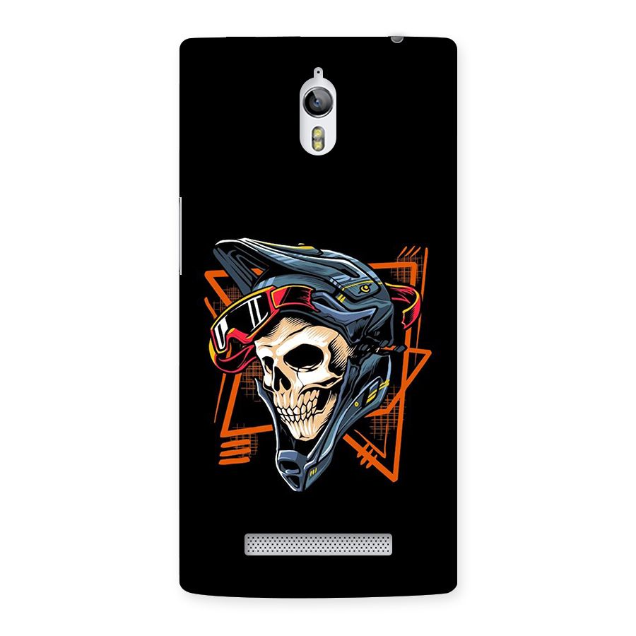 Skull Helmet Back Case for Oppo Find 7