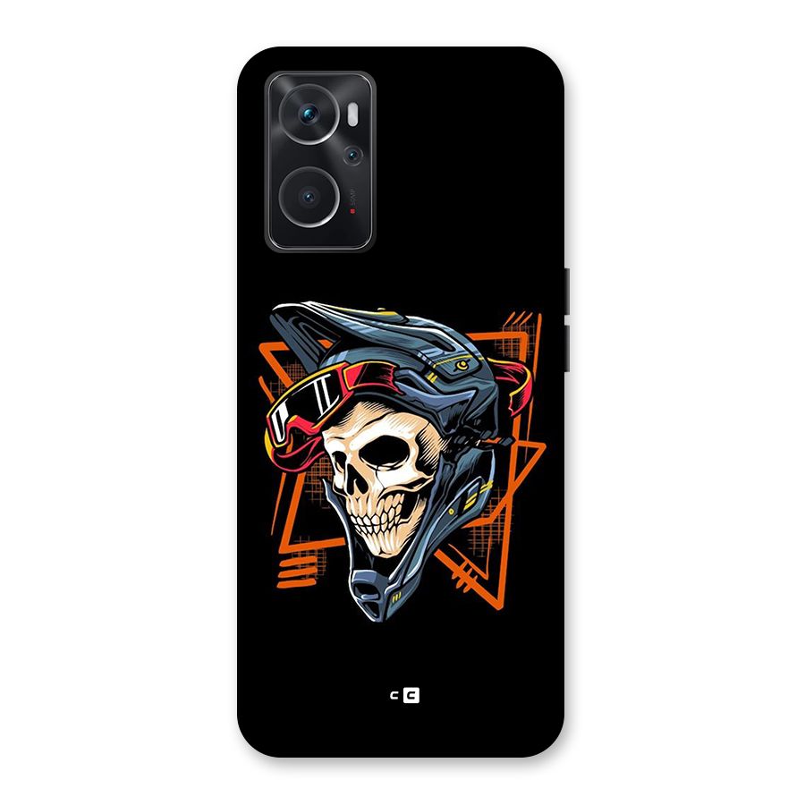 Skull Helmet Back Case for Oppo K10 4G