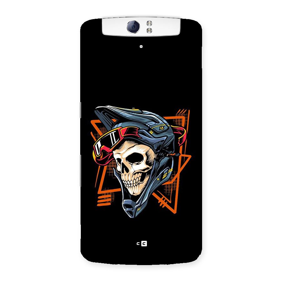 Skull Helmet Back Case for Oppo N1