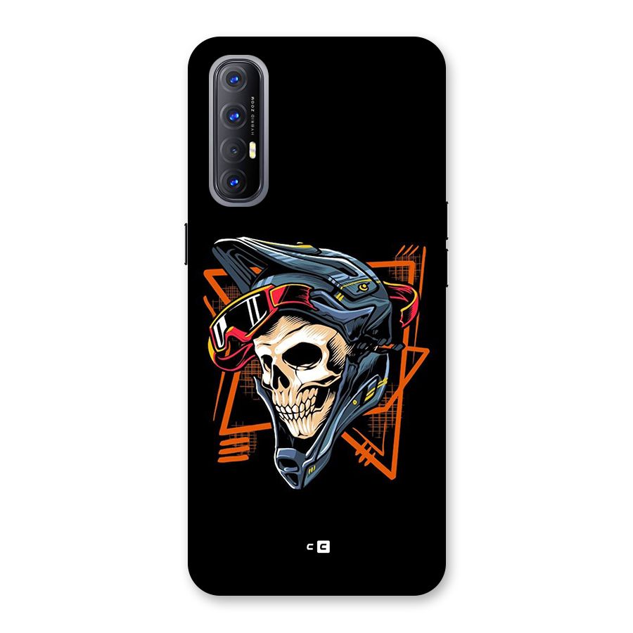 Skull Helmet Back Case for Oppo Reno3 Pro