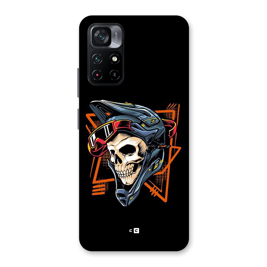 Skull Helmet Back Case for Poco M4 Pro 5G
