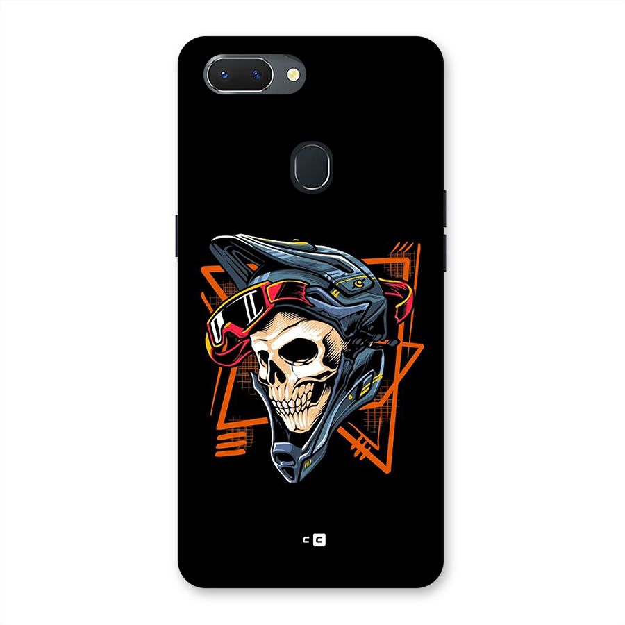 Skull Helmet Back Case for Realme 2