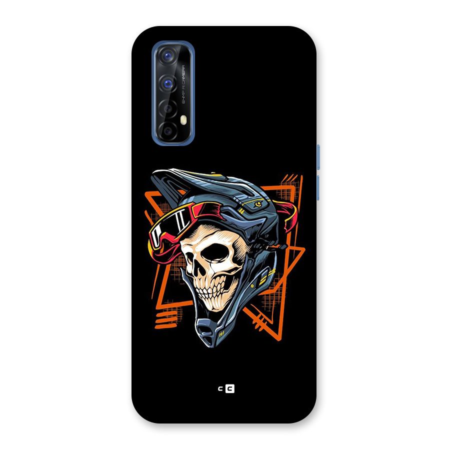 Skull Helmet Back Case for Realme 7