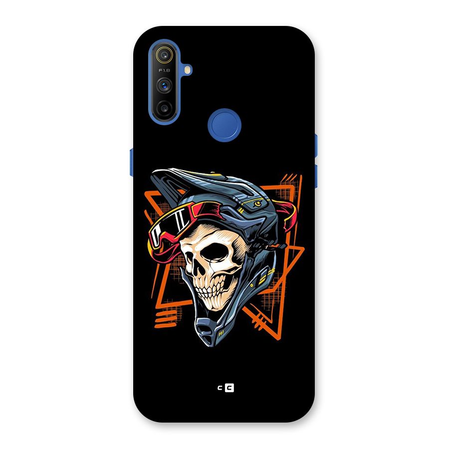 Skull Helmet Back Case for Realme Narzo 10A