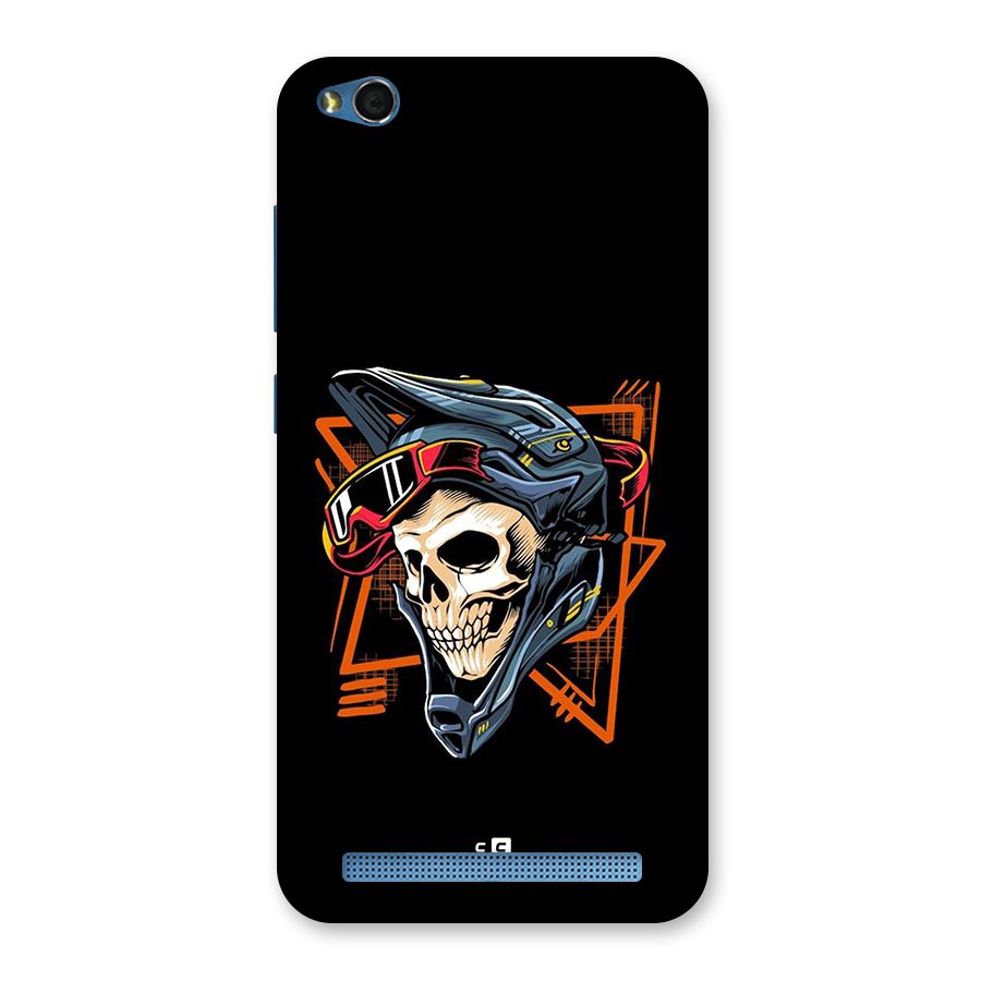 Skull Helmet Back Case for Redmi 5A