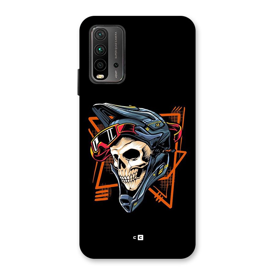 Skull Helmet Back Case for Redmi 9 Power