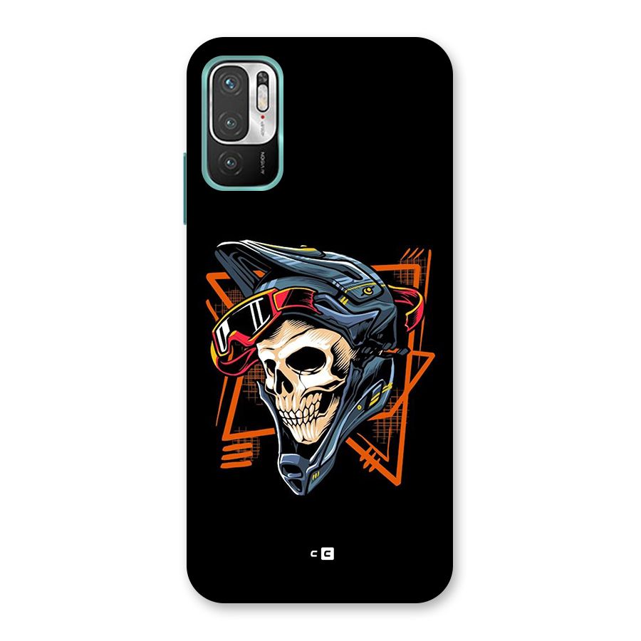 Skull Helmet Back Case for Redmi Note 10T 5G