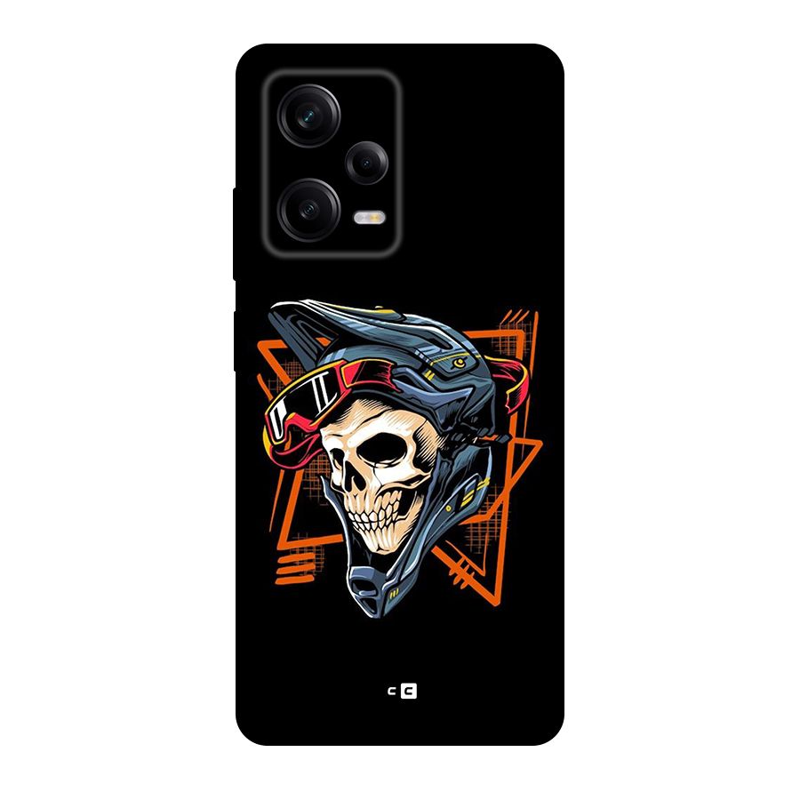 Skull Helmet Back Case for Redmi Note 12 Pro