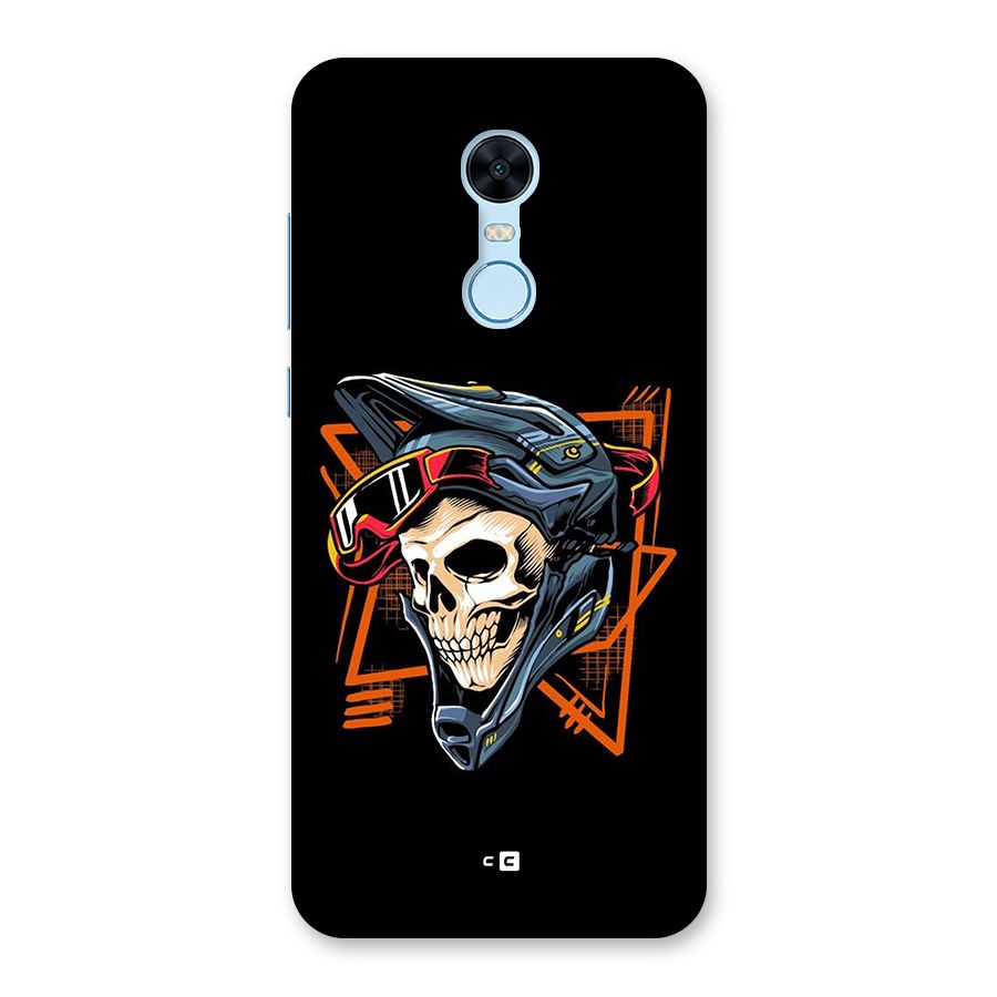 Skull Helmet Back Case for Redmi Note 5