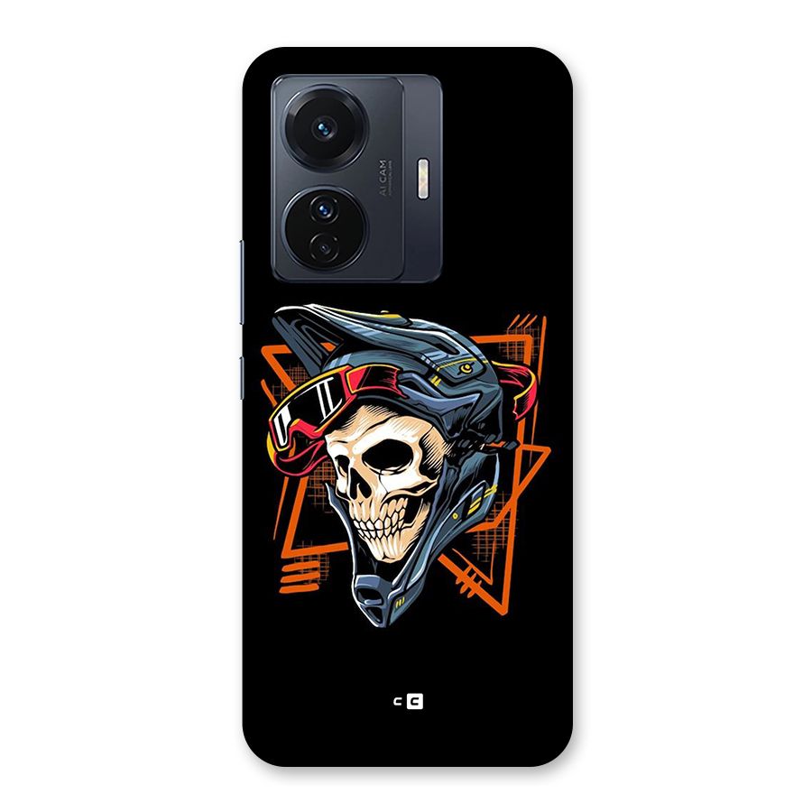 Skull Helmet Back Case for Vivo T1 Pro