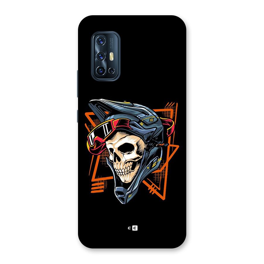 Skull Helmet Back Case for Vivo V17