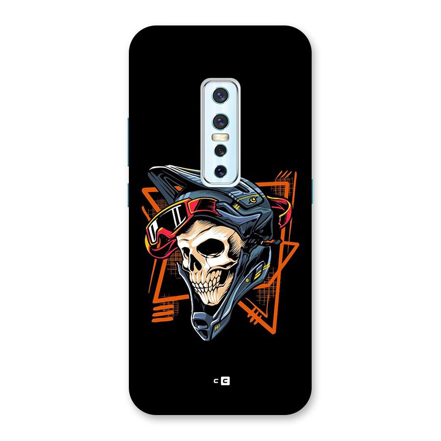 Skull Helmet Back Case for Vivo V17 Pro