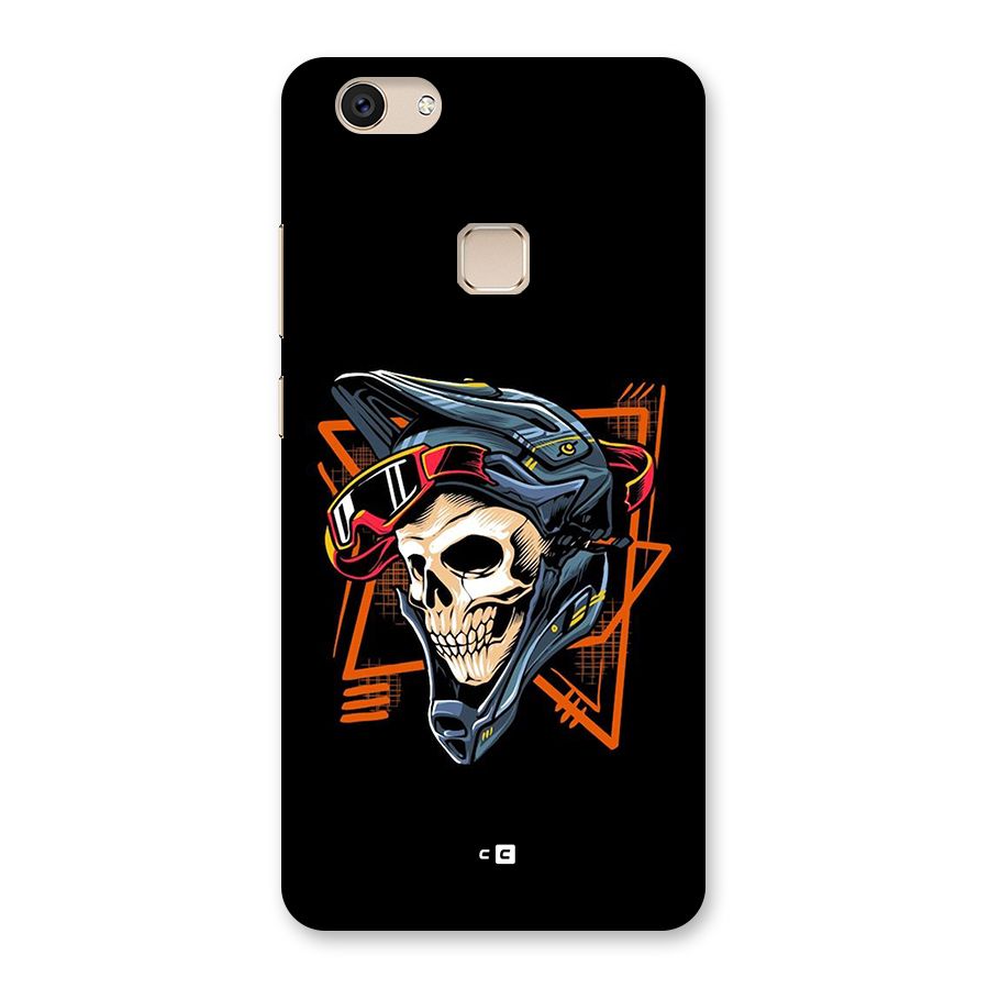 Skull Helmet Back Case for Vivo V7
