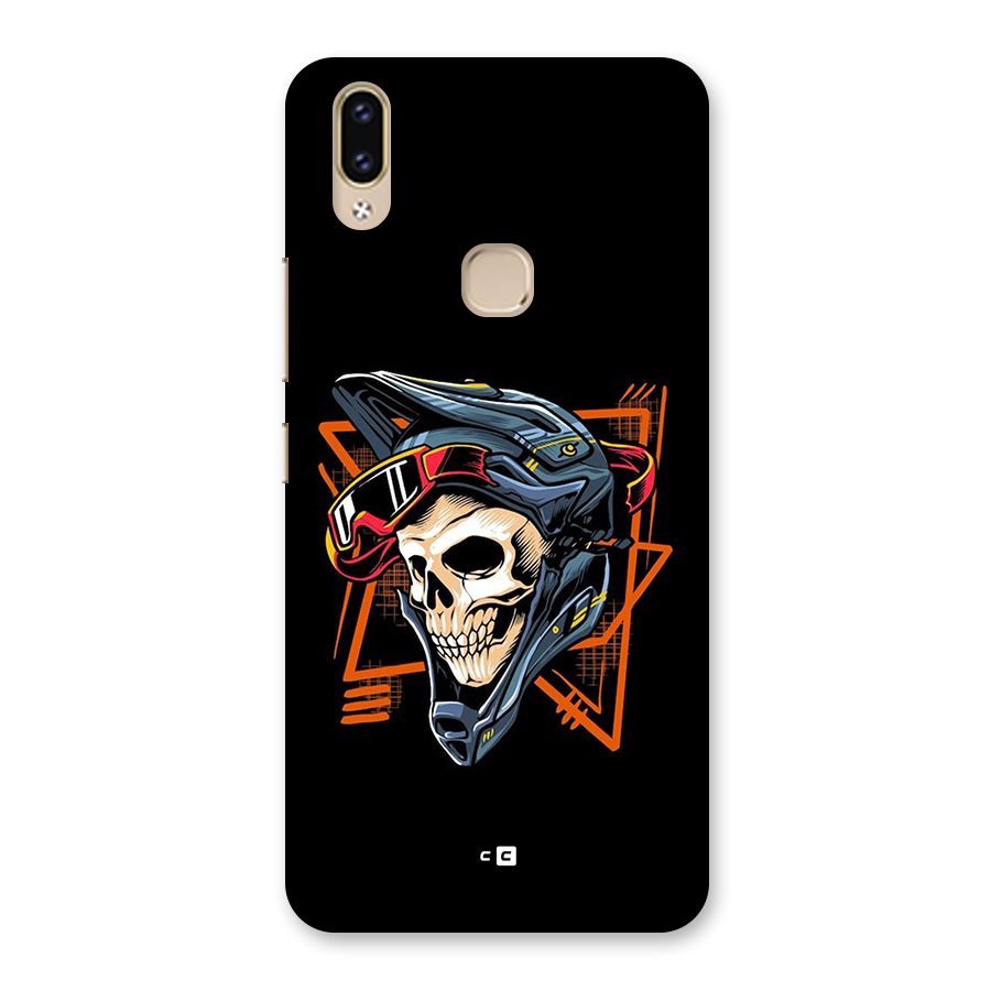 Skull Helmet Back Case for Vivo V9 Youth