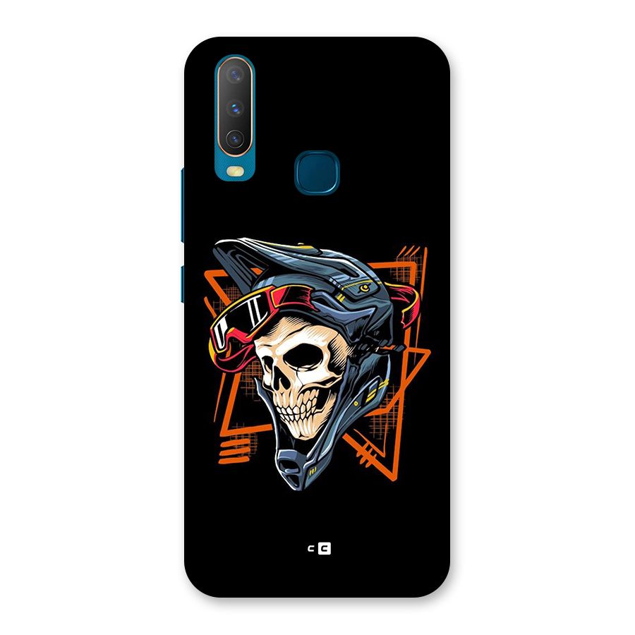 Skull Helmet Back Case for Vivo Y11