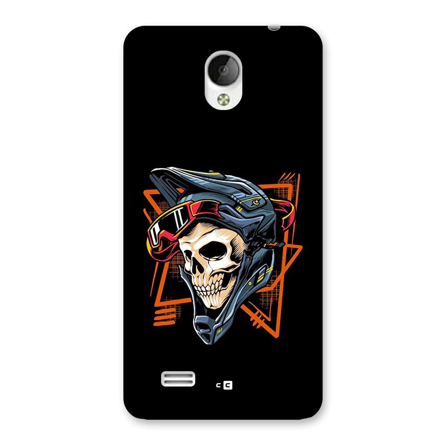 Skull Helmet Back Case for Vivo Y21