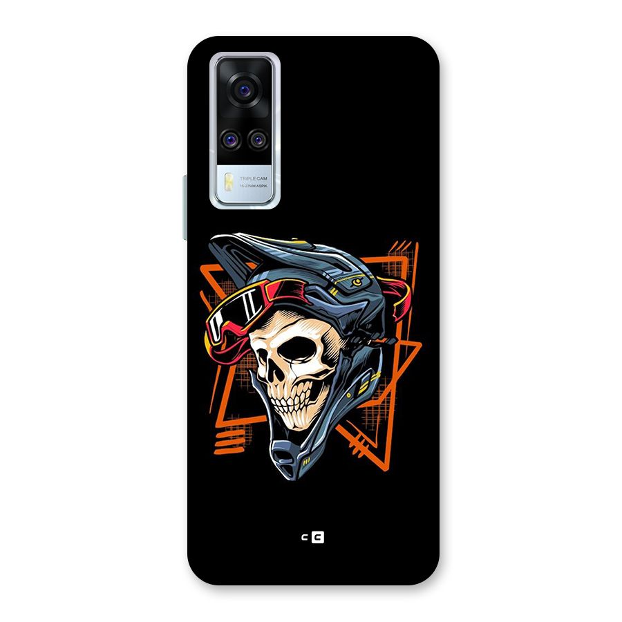 Skull Helmet Back Case for Vivo Y31