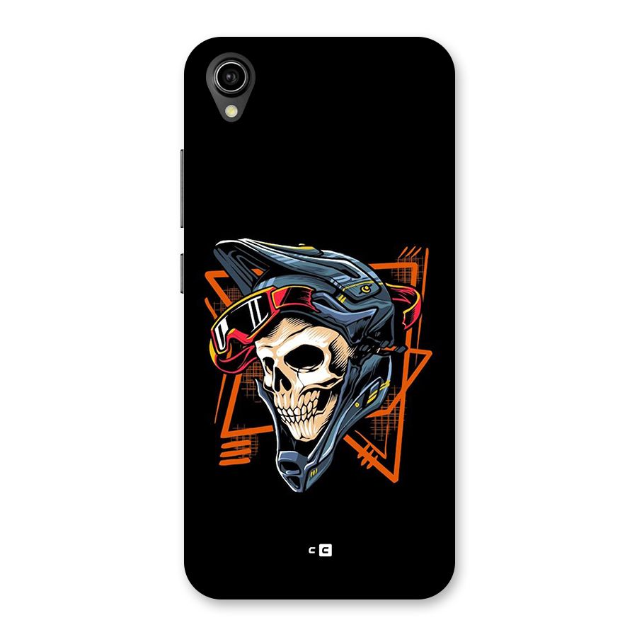 Skull Helmet Back Case for Vivo Y90