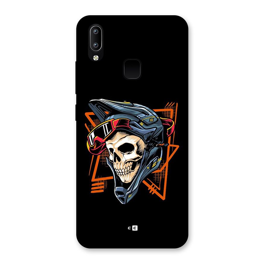 Skull Helmet Back Case for Vivo Y93