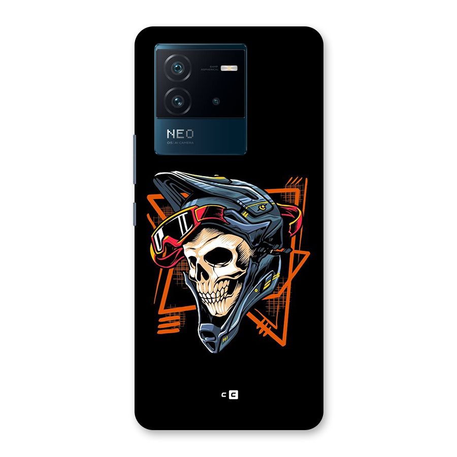 Skull Helmet Back Case for Vivo iQOO Neo 6 5G