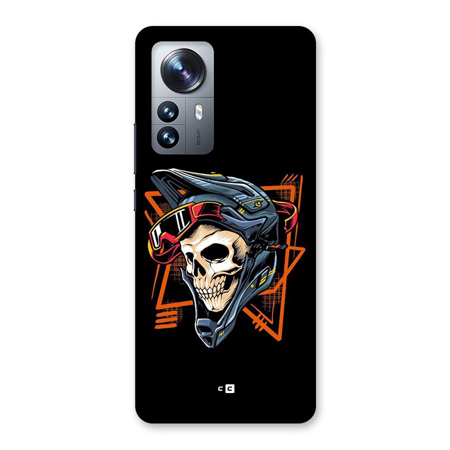Skull Helmet Back Case for Xiaomi 12 Pro