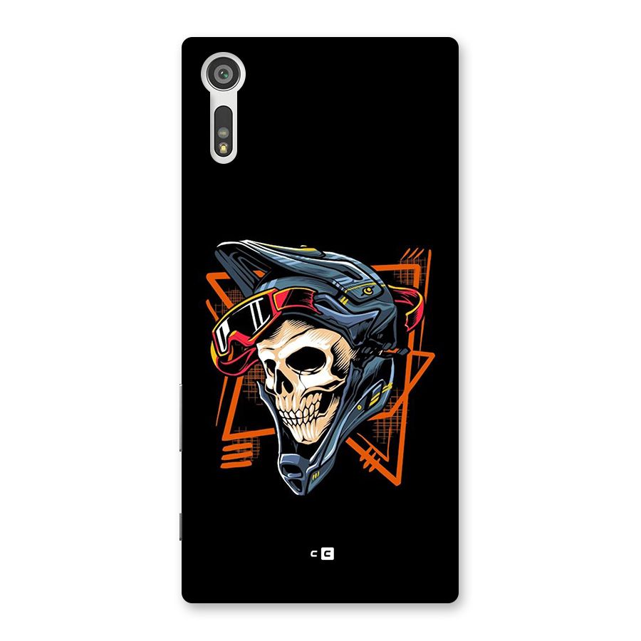Skull Helmet Back Case for Xperia XZ