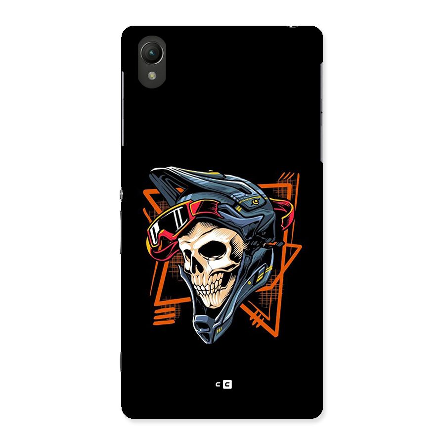 Skull Helmet Back Case for Xperia Z2