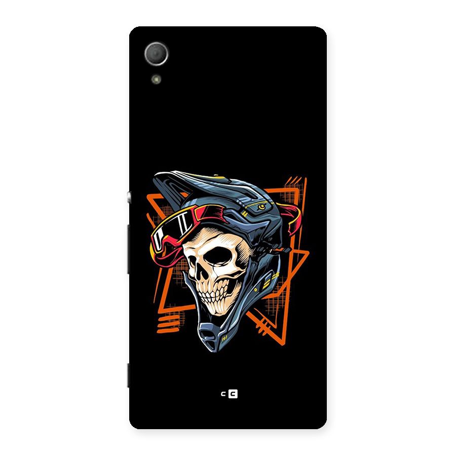 Skull Helmet Back Case for Xperia Z3 Plus