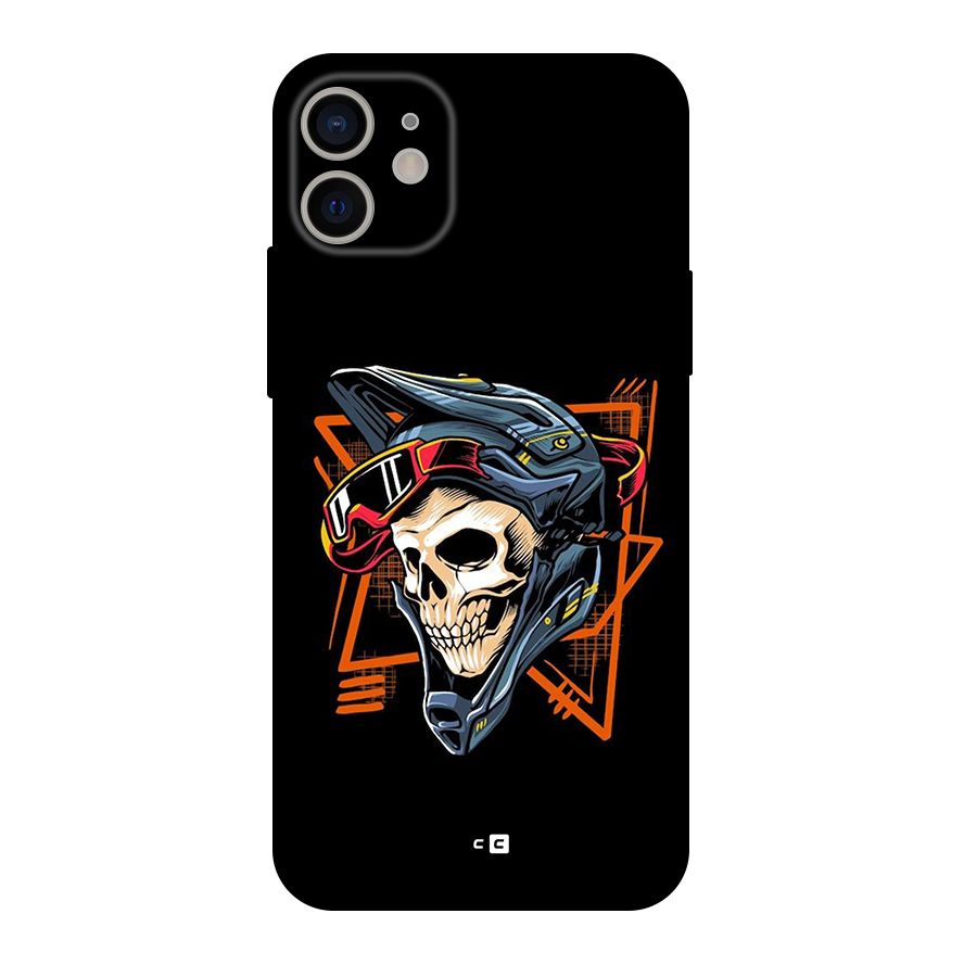 Skull Helmet Back Case for iPhone 11