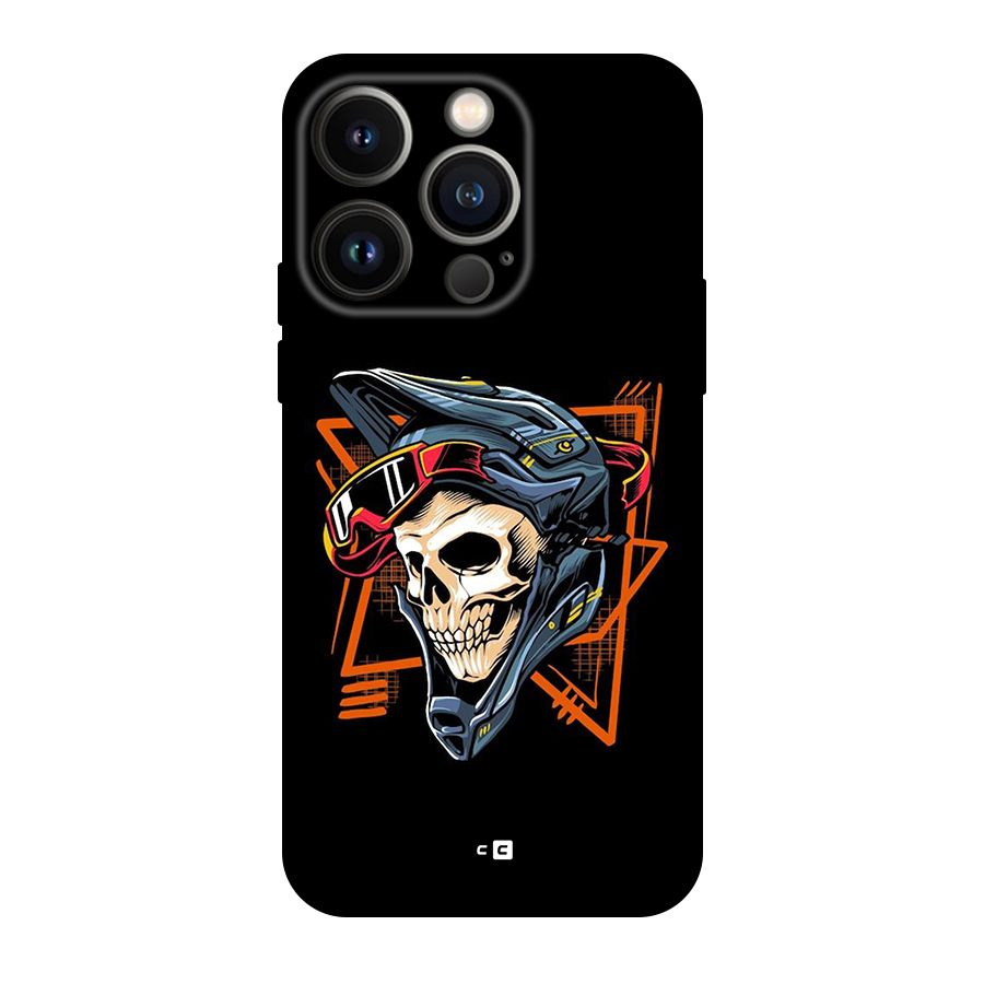 Skull Helmet Back Case for iPhone 14 Pro