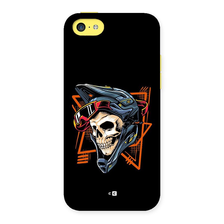 Skull Helmet Back Case for iPhone 5C