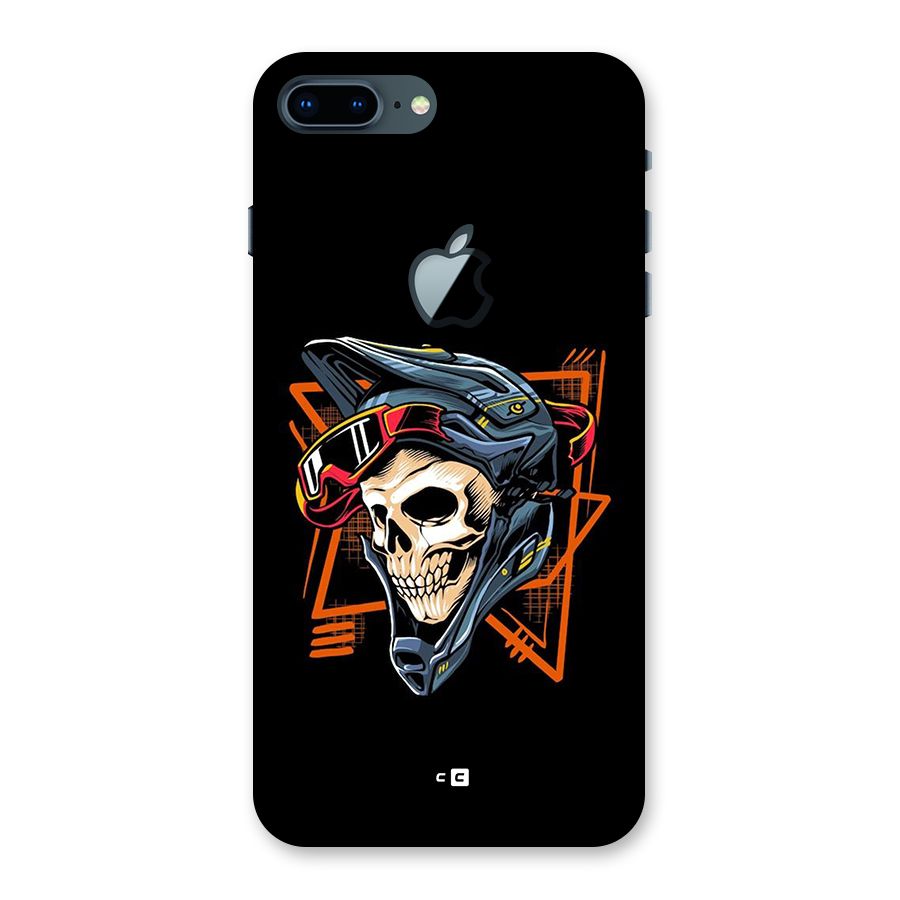 Skull Helmet Back Case for iPhone 7 Plus Apple Cut