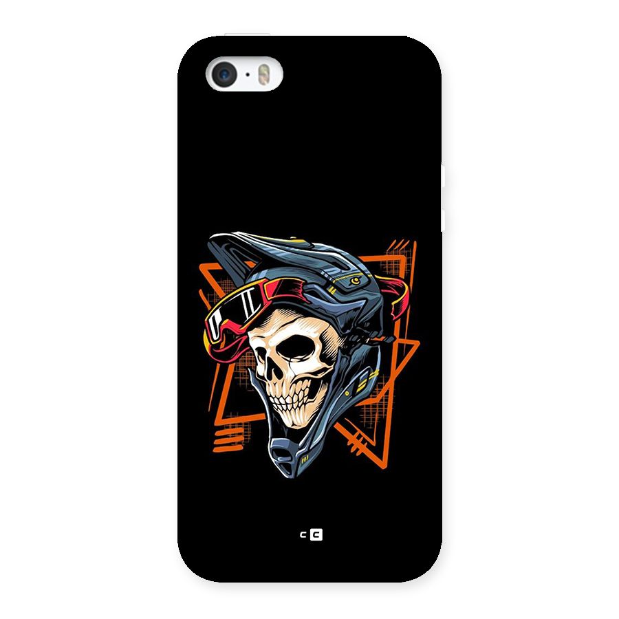 Skull Helmet Back Case for iPhone SE 2016