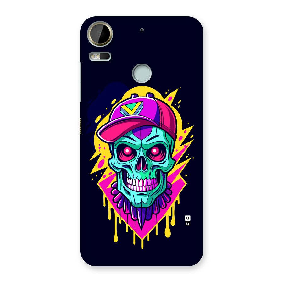 Skull In Cap Back Case for Desire 10 Pro
