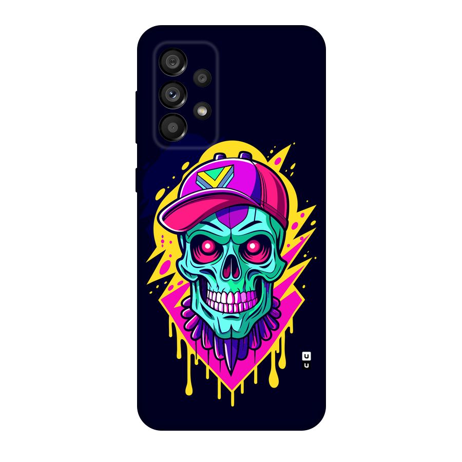 Skull In Cap Back Case for Galaxy A73 5G
